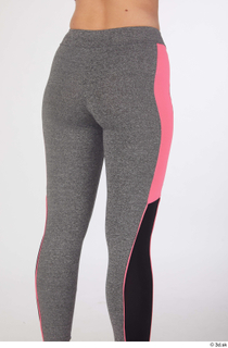 Mia Brown buttock dressed grey leggings sports thigh 0004.jpg